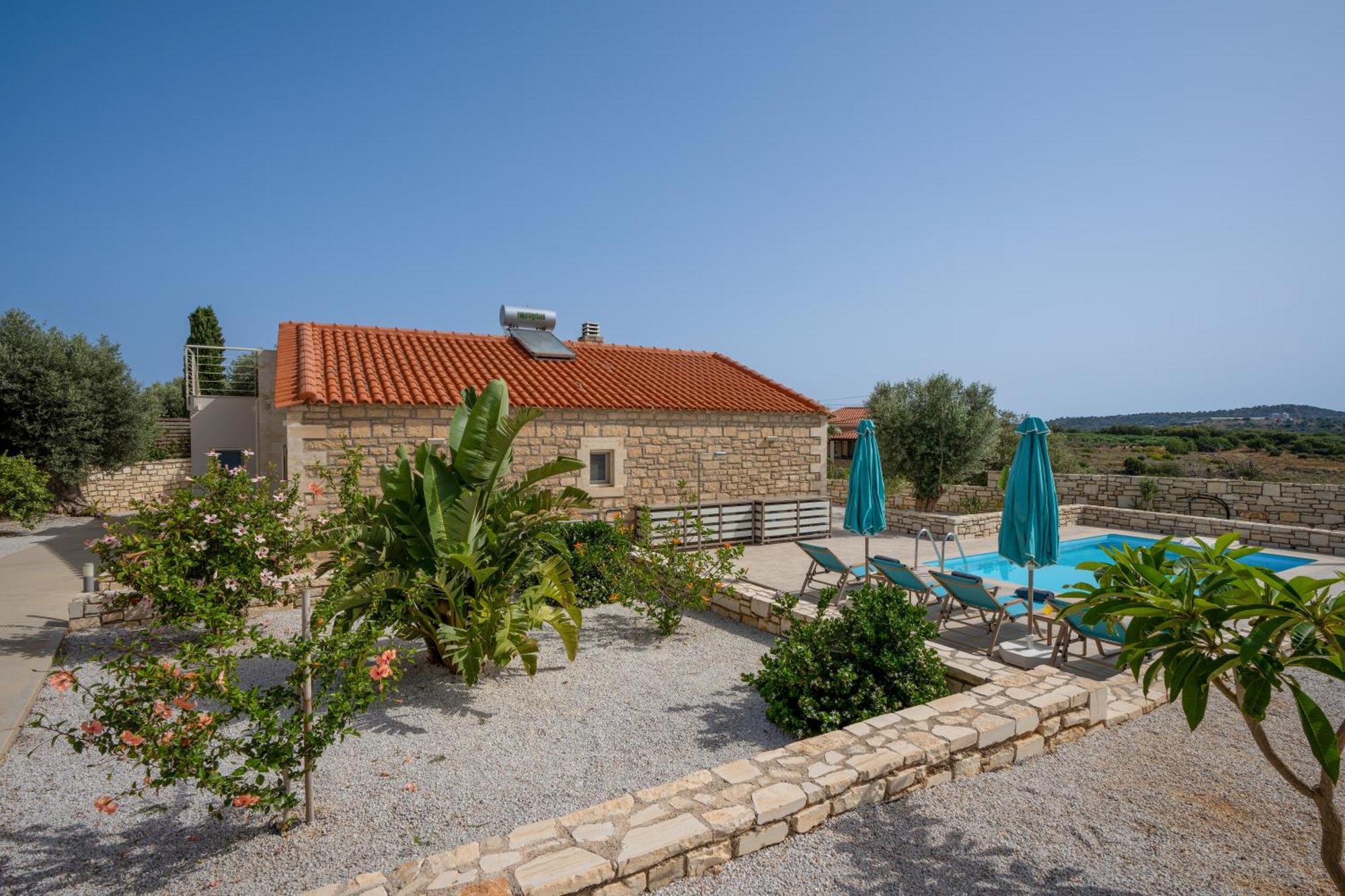 Villa Vasiliki Private Pool Erfoi ภายนอก รูปภาพ