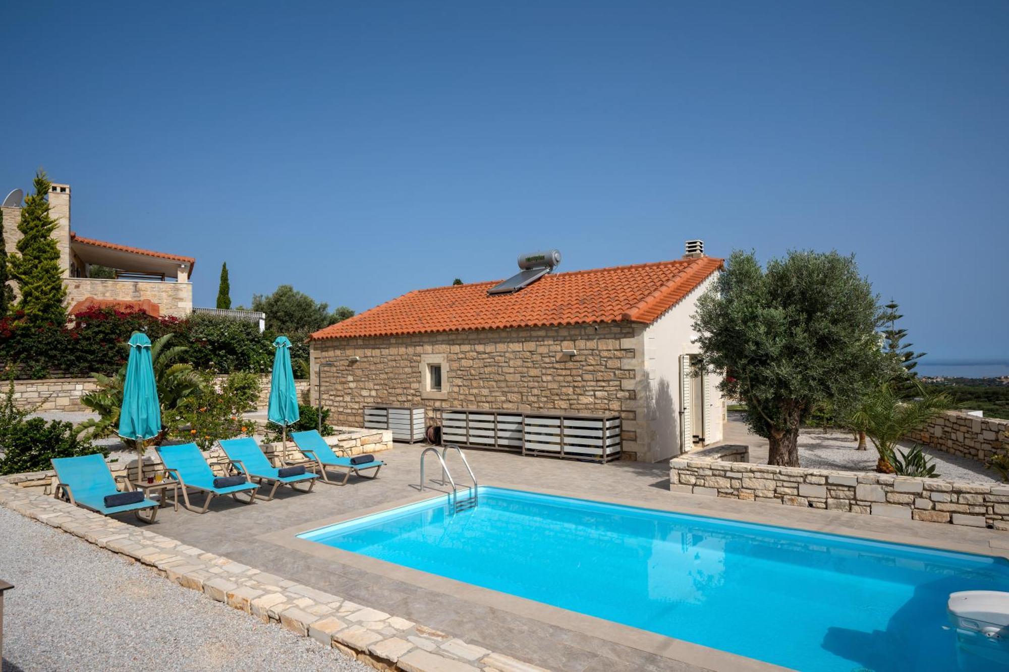Villa Vasiliki Private Pool Erfoi ภายนอก รูปภาพ