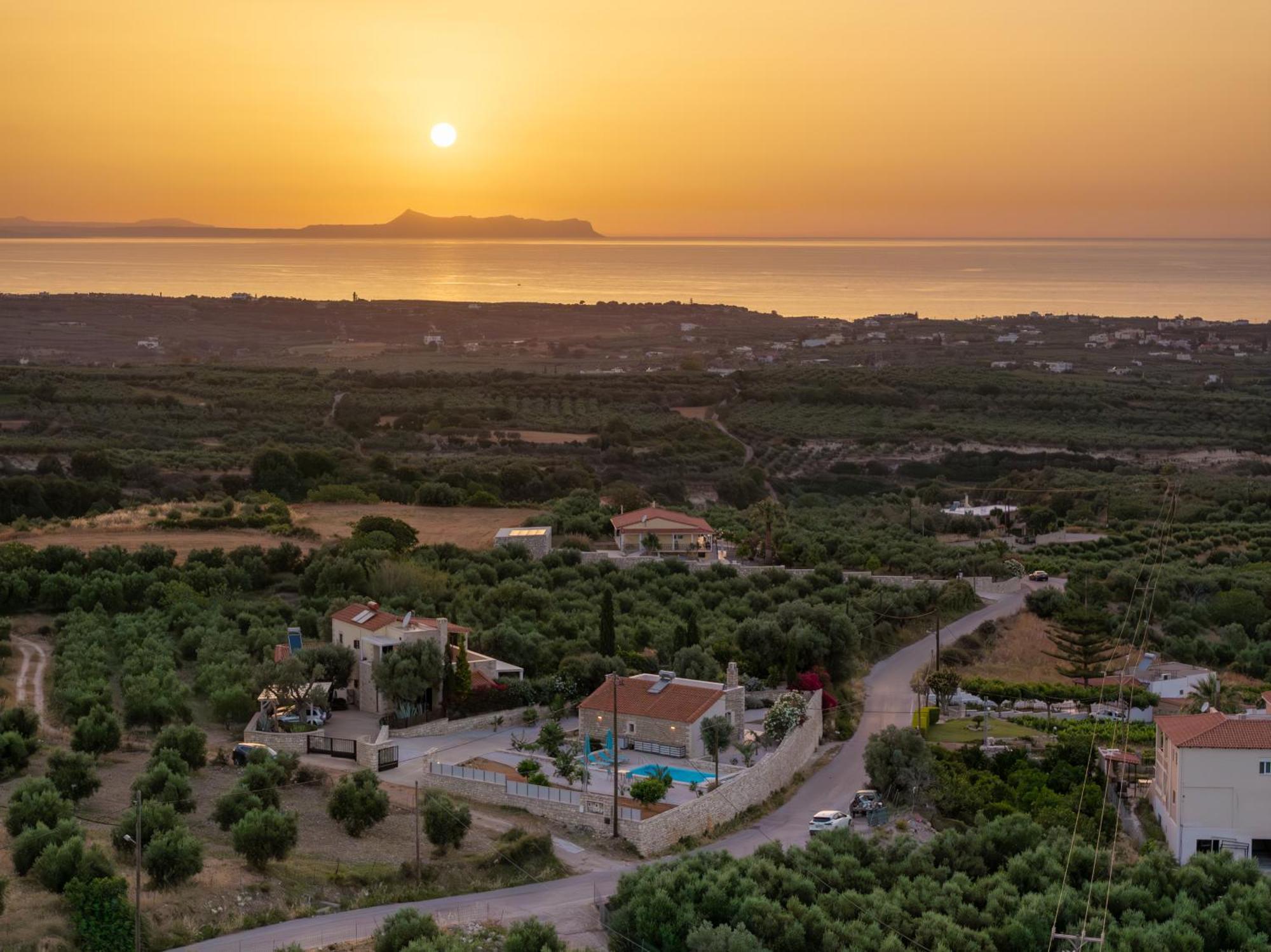 Villa Vasiliki Private Pool Erfoi ภายนอก รูปภาพ